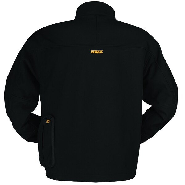 Dewalt Men's Heated Jacket, Black, Heats Up to 9 hr , 20 3 Outside Pockets, L - DCHJ060ABD1-L