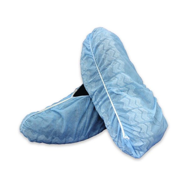 Mckesson Shoe Covers, Non-Skid Sole, Blue, Non-Sterile, X-Large, 50PK - 16-3557
