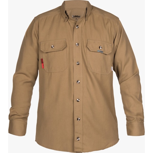 Lakeland Westex DH FR Shirt, Khaki, XL - ISH65DH20-XL