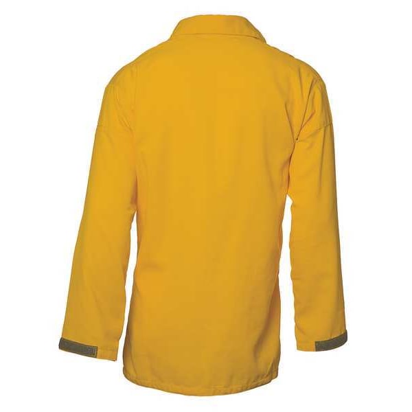 Coaxsher Wildland Fire Shirt, L, Yellow, Zipper - FC106-L