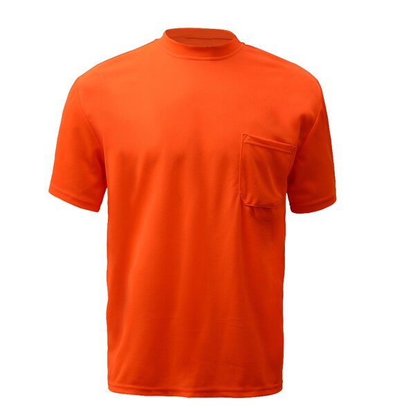 Gss Safety Moisture Wicking Shrt Slv Safety T-Shirt - 5502-TALL XL