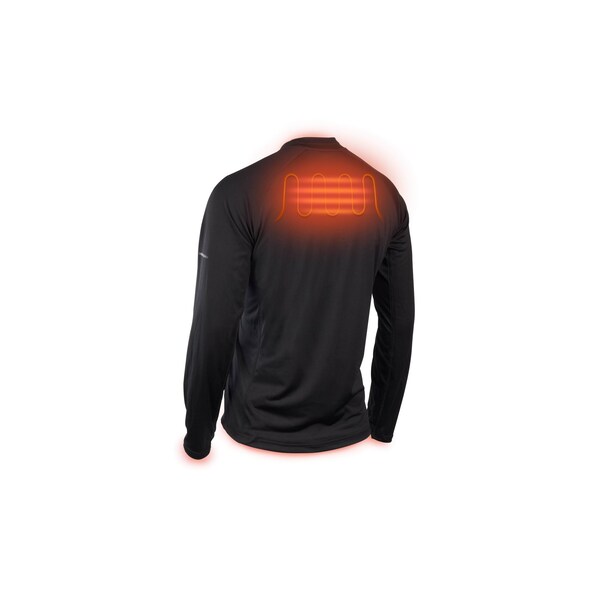 Milwaukee Tool USB RECHARGEABLE HEATED WORKSKIN MIDWEIGHT BASE LAYER - BLACK 3X - 405B-213X