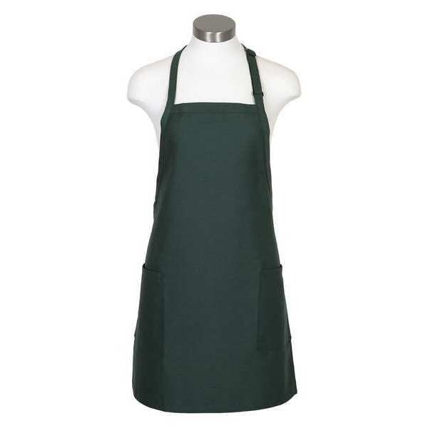 Fame (A Delta Plus Group Company) Bib Apron, F53, Hunter Green - 79049