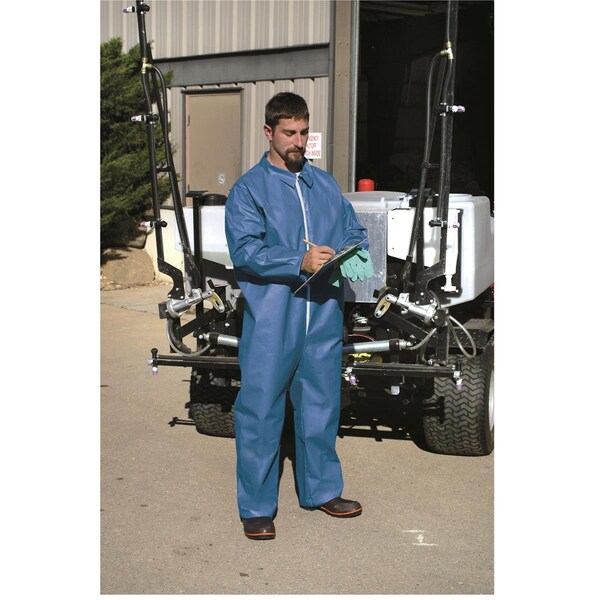 Cordova POLY COVERALL, ELASTIC, WHITE, 3XL, PK25, 25PK - CO55XXXL