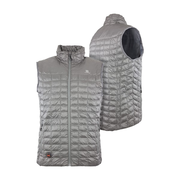 Mobile Warming Backcountry Heated Vest, 100% Nylon Outer Shell, Up to 10 hours Heating Time, 4 Heat Settings, XL - MWMV04320520