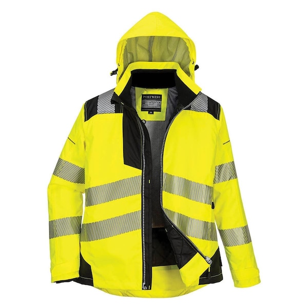 Portwest WMNS ANSI Cls 2 HV Winter Jckt - PW382YBRXXXL