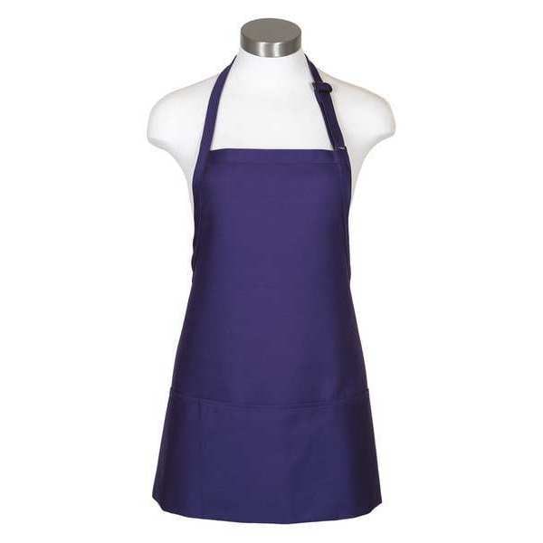 Fame (A Delta Plus Group Company) Bib Apron, 3-Pocket, F10XL, Purple - 82750