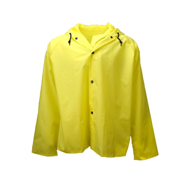 Neese Outerwear Tuff Wear Jacket w/Attached Hood-Yel-L - 27001-00-1-YEL-L