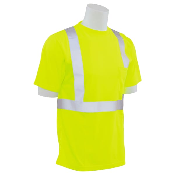 Deltaplus T-Shirt, Class2, X Back, Hi-Viz, Lime, XL - 62183