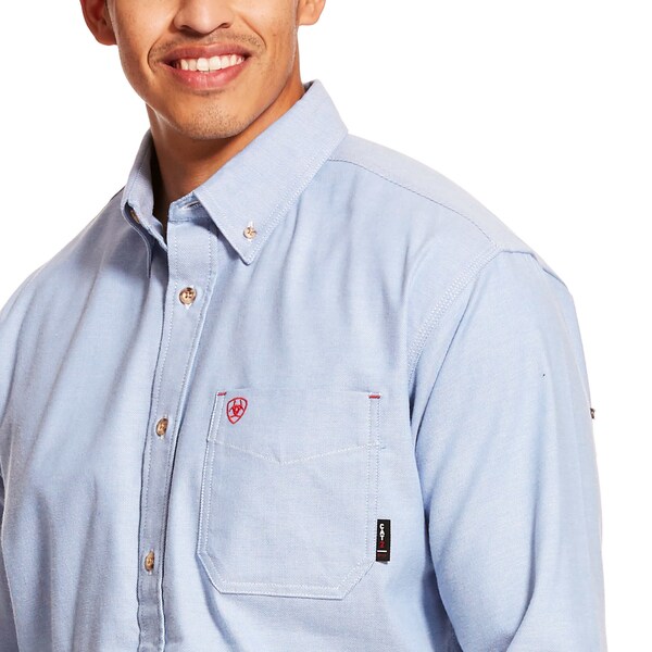 Ariat Men's Flame-Resistant Shirt, 8.9 cal/sq cm, XL, DuraStretch(TM) - 10027886
