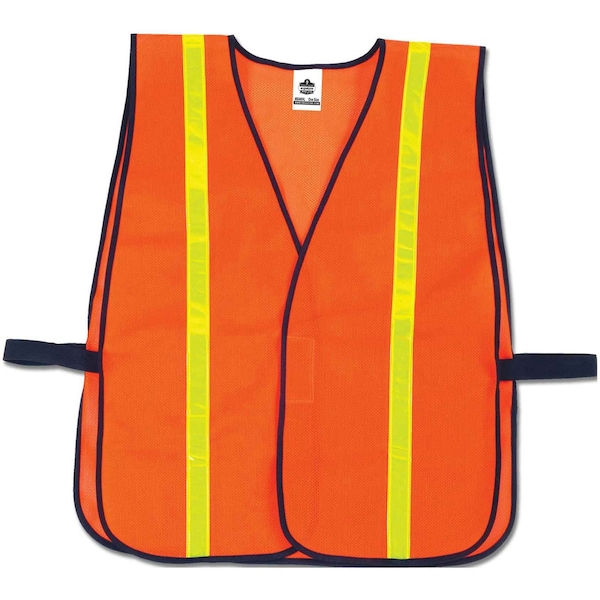 Ergodyne Orange Non-Certified Hi-Gloss Vest - 8040HL
