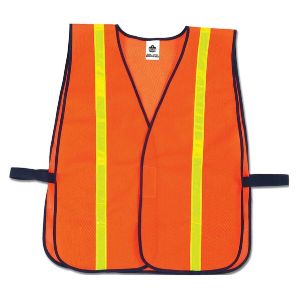 Ergodyne Orange Non-Certified Hi-Gloss Vest - 8040HL