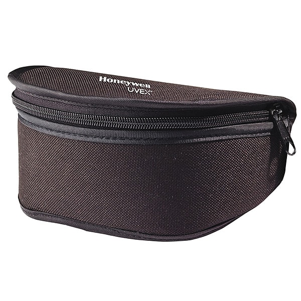 Honeywell Uvex Eyewear Case, Black, Nylon, 9"L x 5"H x 2"W - S493