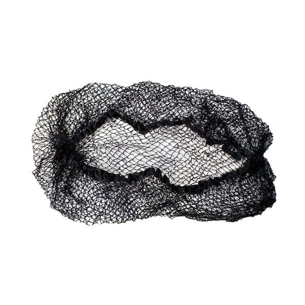 Popular Life Arya-Net Extra Fine Elastic Edge Black Hair Net - BLPL-MS-HC-7BK-1