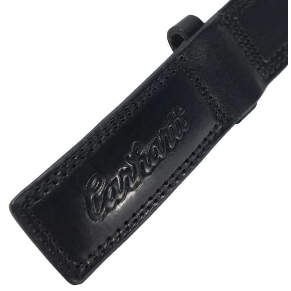 Carhartt Carhartt Scratchless Belt, Black, Full Grain Bridle Leather, 38 in Length, 1 5/16 in Width - A000550500109