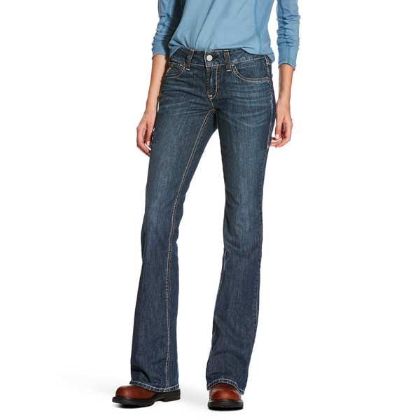 Ariat Women's Flame Resistant Pants, 14 cal/sq cm, XS 11 oz Denim - 10026006