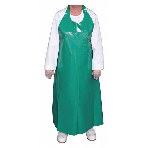 Top Dog Die Cut Apron, 45", 6 mil, Green - 80012