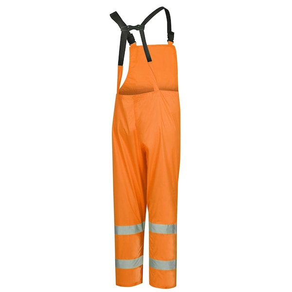 Pioneer Oxford PVC Hi Viz Rain Suit, Orange, 2XL, 150 Denier Oxford Polyester with PU Backing|Polyester, 2XL - V1080350U-2XL