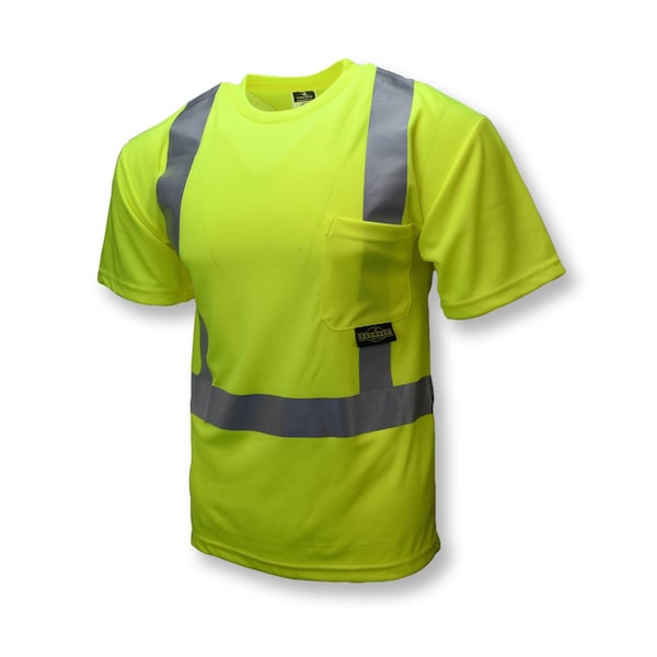 Radians Radians ST11 Class 2 High Visibility Safety T-Shirt with Max-Dri(TM) - ST11-2PGS-5X