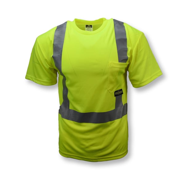 Radians Radians ST11 Class 2 High Visibility Safety T-Shirt with Max-Dri(TM) - ST11-2PGS-5X