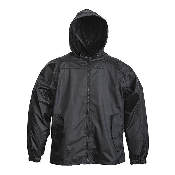 Viking Unisex Black Polyester Waterproof Jacket size, Size: Xl - 240B-XL