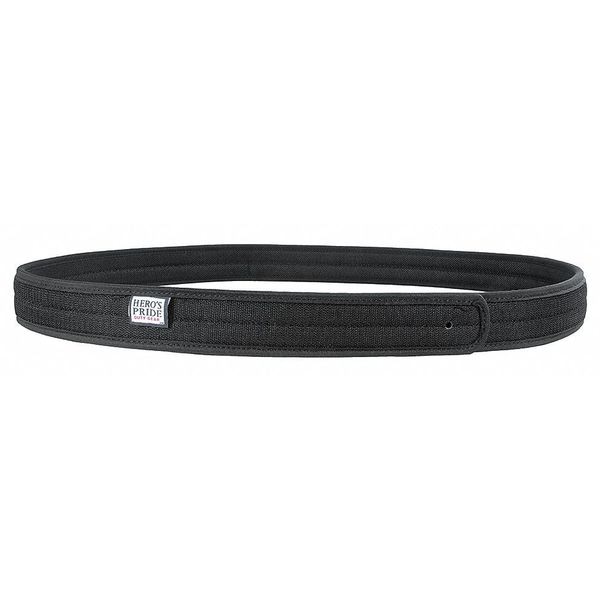 Heros Pride Duty Belt, Nylon, Black, 3XL, Hook-and-Loop - 1205-3XL-58