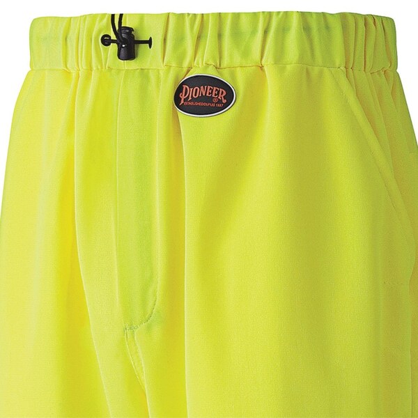 Pioneer Hi-Vis, Lightweight Traffic Safety Work Pants, Yellow/Green, 2XL - V1070360U-2XL