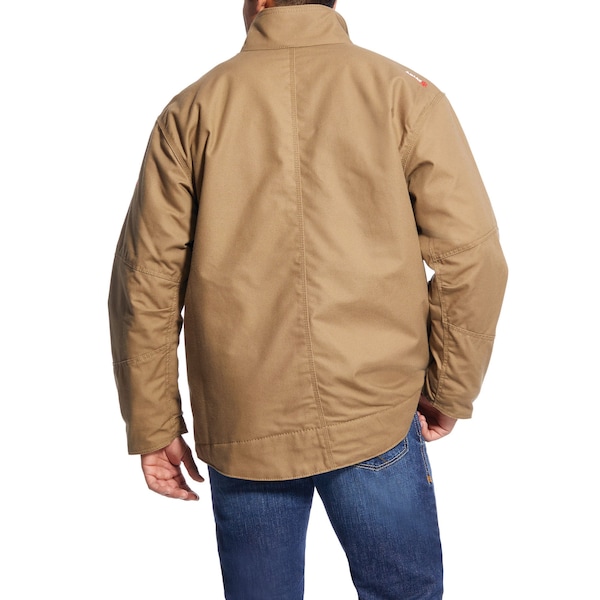 Ariat FR Insulated Canvas Jacket, 54 cal/sq cm, L, 12 oz Zipper Closure - 10024029