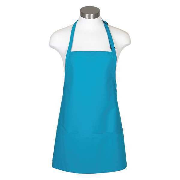 Fame (A Delta Plus Group Company) Apron, 3-Pocket Bib, F10, Turquoise - 83276