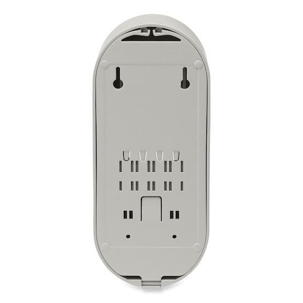 Dial Professional Versa Dispenser for Pouch Refills, 15 oz, 3.75 x 3.38 x 8.75, Light Gray/White, 6PK - 1700034055