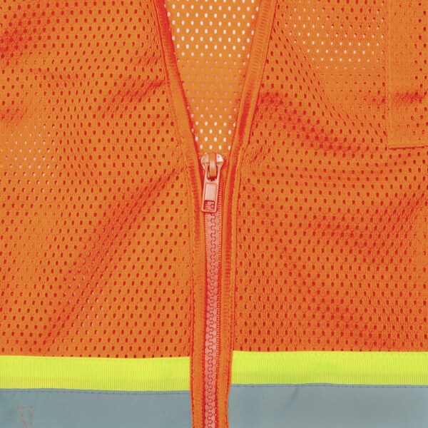 Radians Hi-Vis Econ TpR/Cl2 Glow Vest /2Tn Trm-Org-S - SV22GL-2ZOM-S