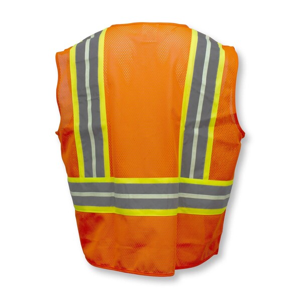 Radians Hi-Vis Econ TpR/Cl2 Glow Vest /2Tn Trm-Org-S - SV22GL-2ZOM-S