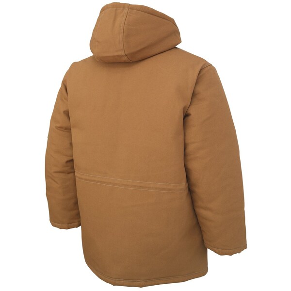 Tough Duck Abraham Hydro Parka, WJ182-BROWN-5XL - WJ182