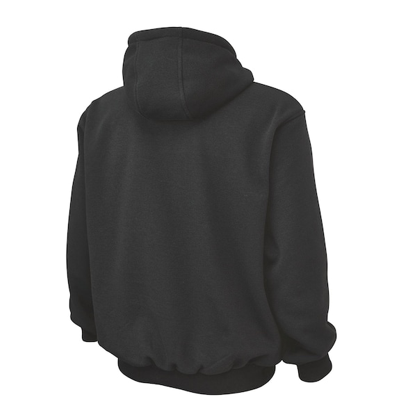 Tough Duck Popover Hoodie, WJ221-BLACK-2XL - WJ221