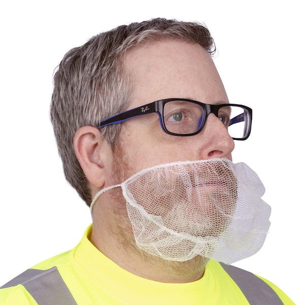 Cordova Beard Cover, Nylon, 12PK - BN/10