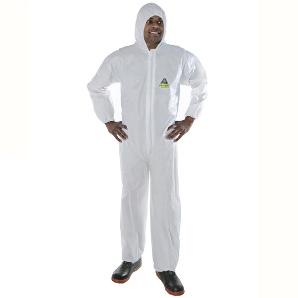 Cordova DEFENDER Coverall, Hood, XL, 12PK - CPHXL