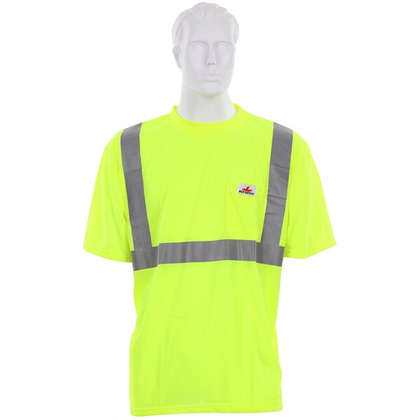 Mcr Safety Garments, Class 2, T-Shirt, Jersey knit XL - STSCL2SLXL
