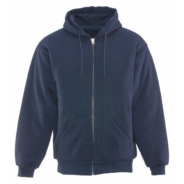 Refrigiwear Sweatshirt Insulated Quilted Navy Xl - 0488RNAVXLG