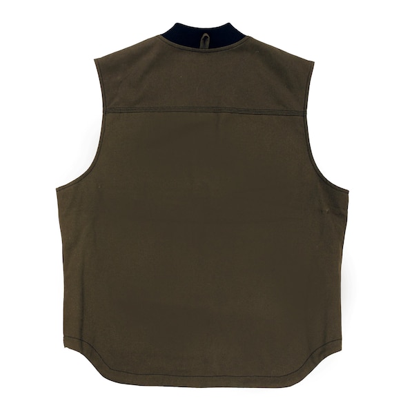 Tough Duck Duck Sherpa Lined Vest, Olive - WV061