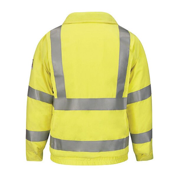 Bulwark FR Jacket, 31.2 cal/sq cm, S, 7 oz Modacrylic, Snaps, Zipper Closure - JMJ4HV LN S
