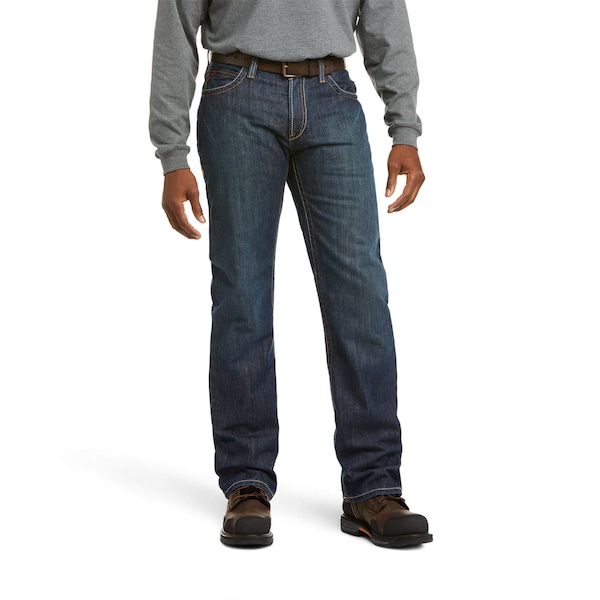 Ariat Men's Flame Resistant Pants, 20 cal/sq cm, 2XL 13 oz Denim - 10012555