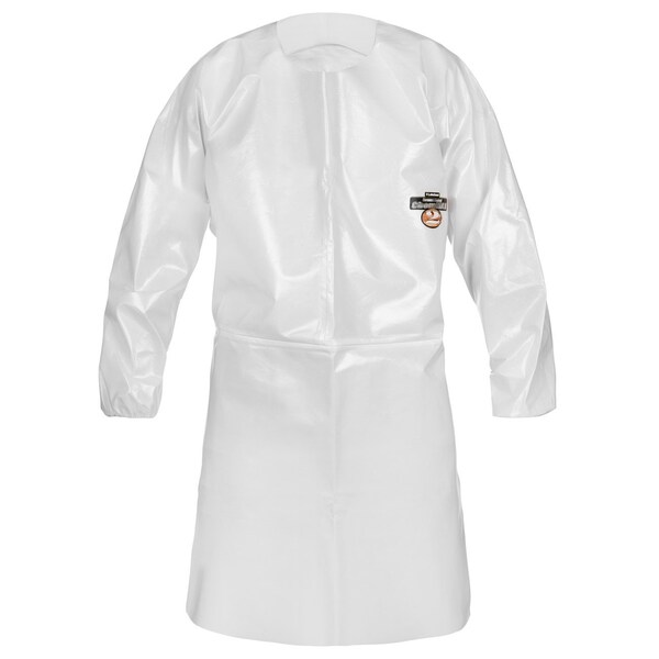 Lakeland Apron, C2T730, ChemMax, Chemical, X-Large, White, Elastic, 12PK - C2T730-XL