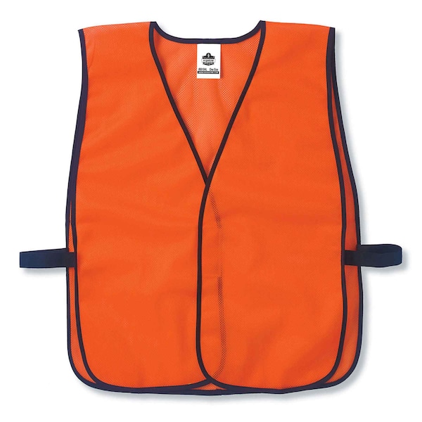 Ergodyne Non-Certified Economy Vest, Orange - 8010HL