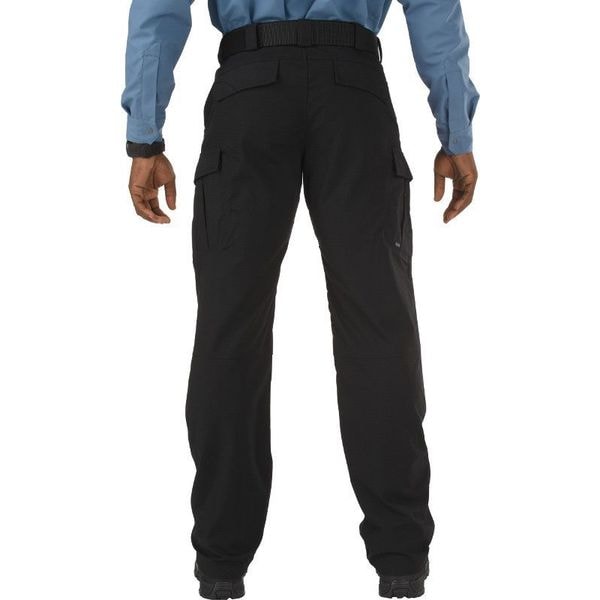 5.11 Men's Tactical Pants, L, Black, 41% Flex-Tac(TM)/24% Polyester/35% Cotton, Flex-Tac(TM) Ripstop - 74369