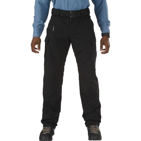 5.11 Men's Tactical Pants, L, Black, 41% Flex-Tac(TM)/24% Polyester/35% Cotton, Flex-Tac(TM) Ripstop - 74369