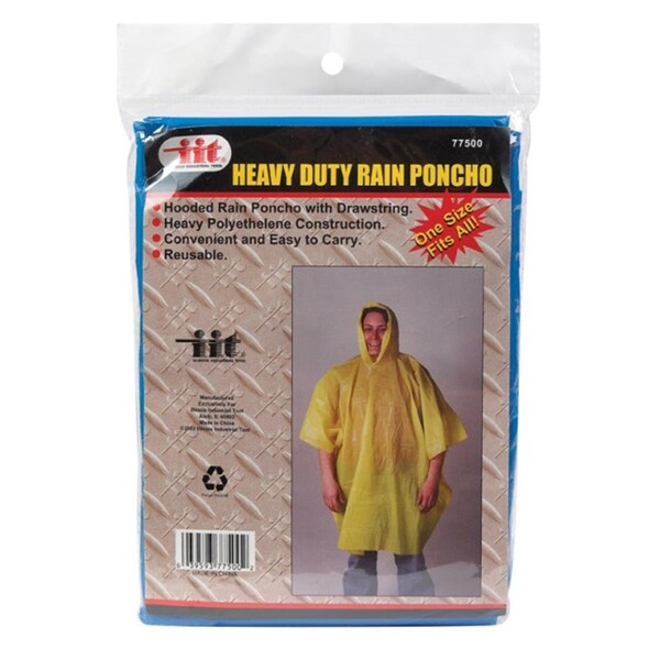 Jmk 77500 Heavy Duty Rain Poncho, 36PK - 6129696