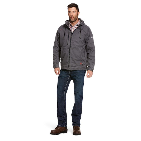 Ariat FR Stretch Canvas Jacket, 44 cal/sq cm, 4XL, 9.5 oz Zipper Closure - 10027865