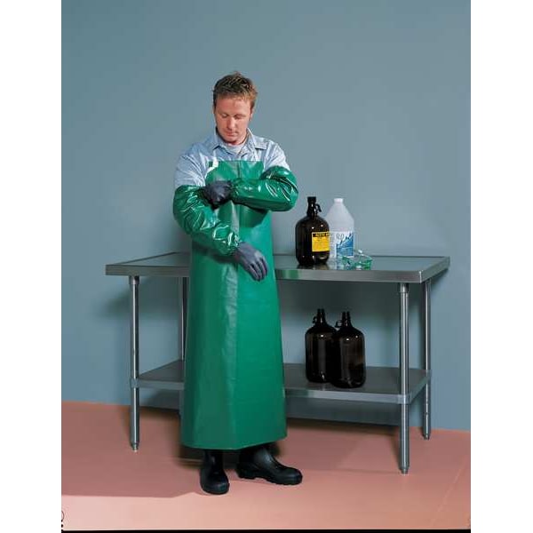 Tingley Safetyflex Bib Apron, Green, 48L x 38W In - A41008