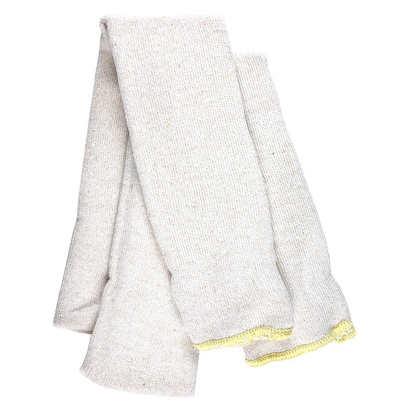 Mcr Safety KW18 General Purpose Sleeves, 18 in Length, 24 ga Thick, Beige - KW18