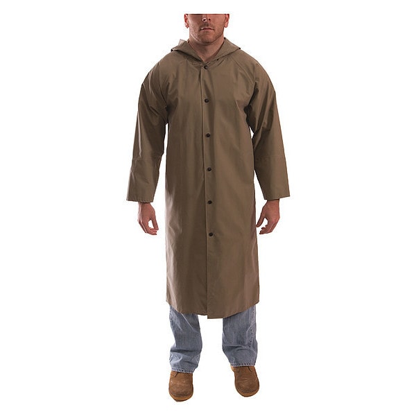 Tingley Magnaprene Flame Resistant Rain Coat, Tan, L - C12148